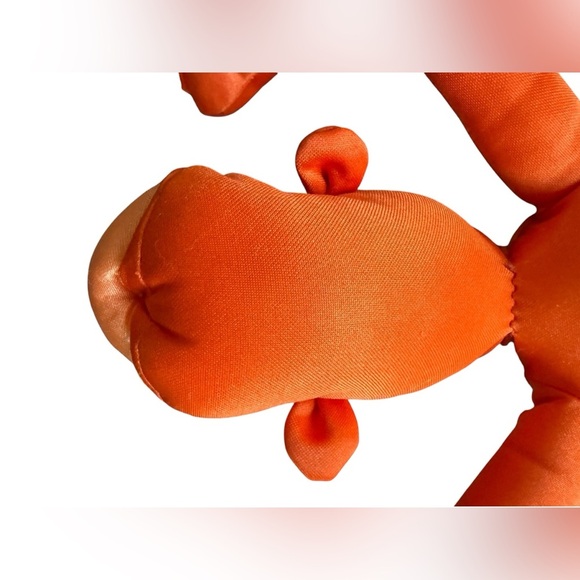 RARE Lanky Doodles 1990 vintage orange monkey stuffed animal toy collectors item - Picture 2 of 7